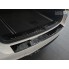Накладка на задний бампер (черный глянец) BMW X3 F25 FL (2014-2017)